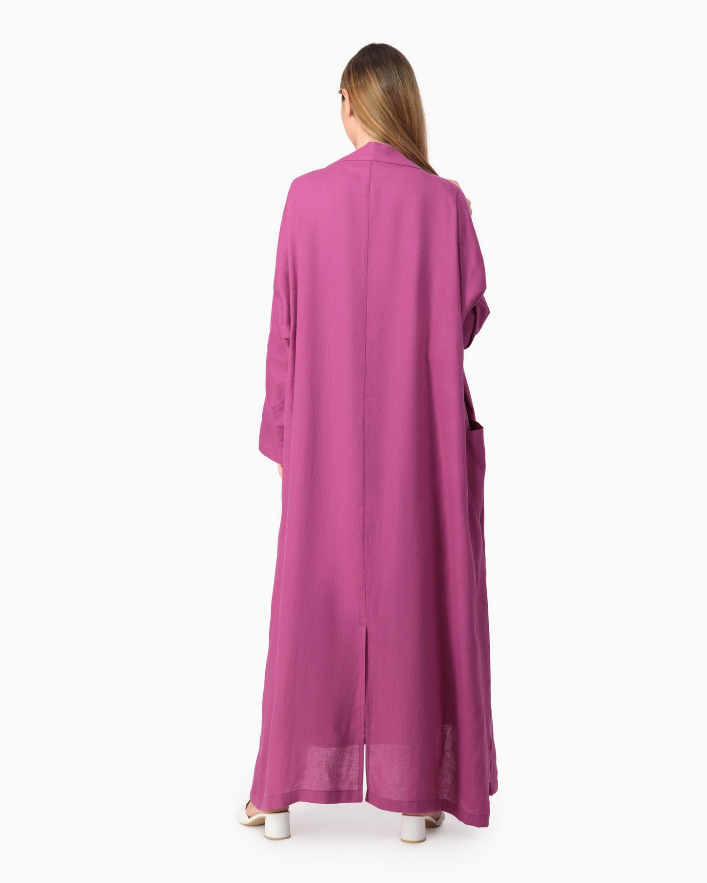 Plain Abaya with Jadeel belt
